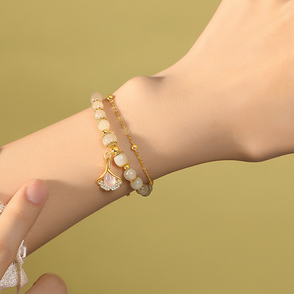 Home emerald fortune jade jadeite bracelet